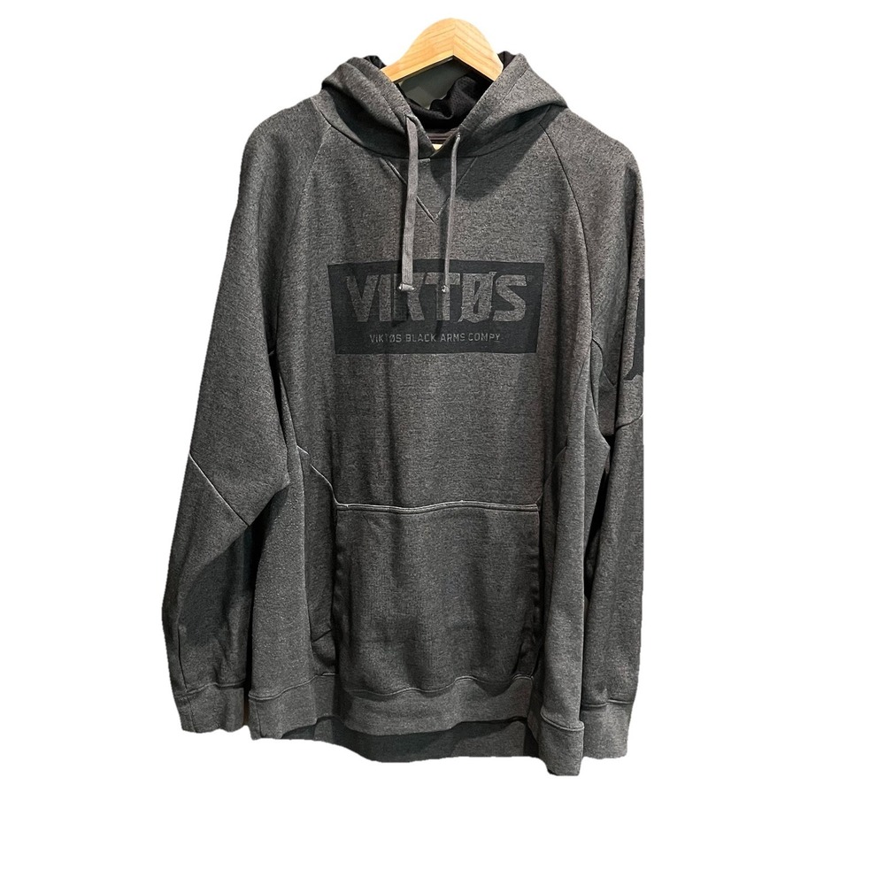 Viktos Gray Fallback Shooter Hoodie Men's Sweater Size 2XL